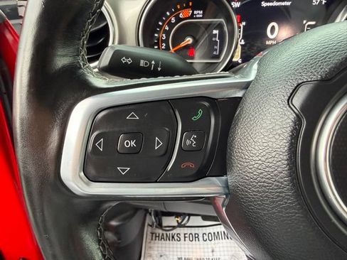 Used 2021 Jeep Wrangler Unlimited Sahara w/ Uconnect 4C Nav & Sound Group AWD/4WD image 16