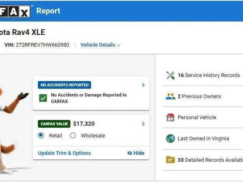 Used 2017 Toyota RAV4 XLE w/ Plus Special Value Package AWD/4WD image 21