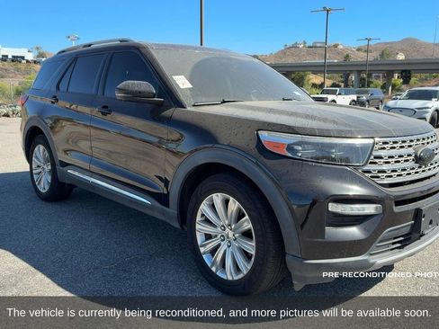 Used 2022 Ford Explorer Limited w/ Hybrid Equipment Group 310A RWD image 3