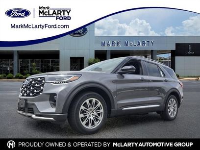 New 2026 Ford Explorer Platinum