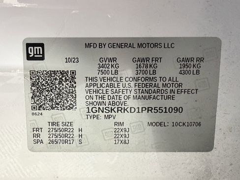 Used 2023 Chevrolet Tahoe RST w/ Luxury Package image 16