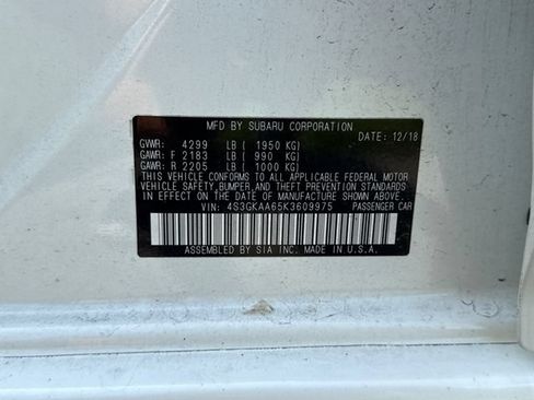 Used 2019 Subaru Impreza 2.0i AWD/4WD image 17