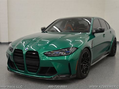 Used 2023 BMW M3 w/ M Carbon Exterior Package image 2