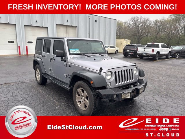 Used 2014 Jeep Wrangler Unlimited Sport w/ Quick Order Package 24S AWD/4WD image 1