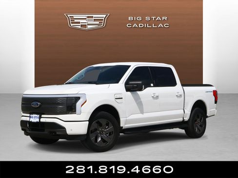 Used 2023 Ford F150 Lightning XLT w/ Equipment Group 312A High AWD/4WD image 1
