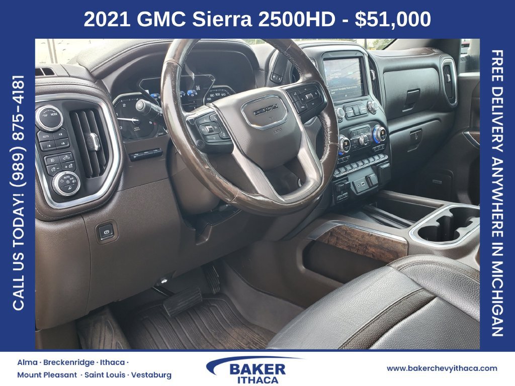 Certified 2021 GMC Sierra 2500 Denali w/ Denali Ultimate Package AWD/4WD image 9