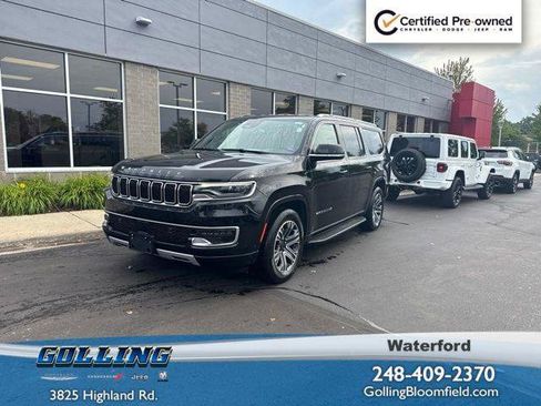 Certified 2024 Jeep Wagoneer L Series II w/ Flexible Seating Group AWD/4WD image 1