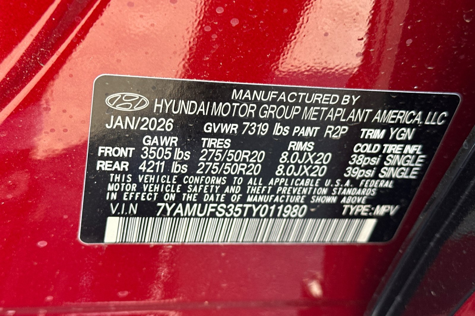 New 2026 Hyundai Ioniq 9 SEL w/ Tow & Go Package AWD/4WD image 28