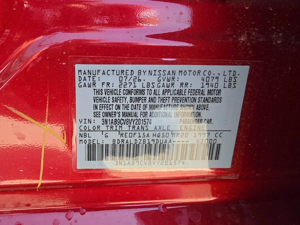 New 2027 Nissan Sentra SV FWD image 30