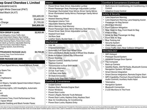 Used 2023 Jeep Grand Cherokee L Limited w/ Luxury Tech Group II AWD/4WD image 15