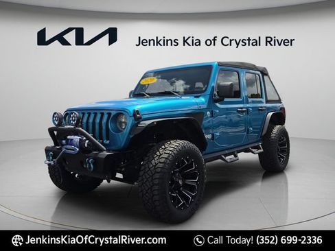 Used 2020 Jeep Wrangler Unlimited Sport AWD/4WD image 16