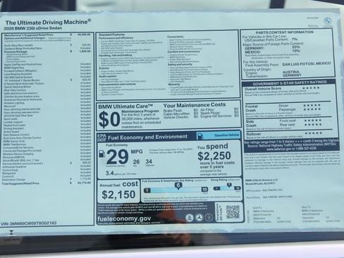 New 2026 BMW 330i xDrive Sedan w/ Premium Package image 2