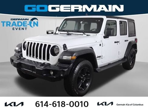 Used 2022 Jeep Wrangler Unlimited Sport image 1