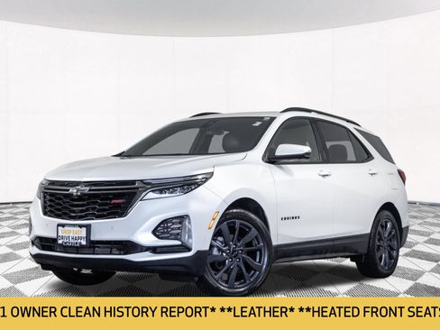 Used 2022 Chevrolet Equinox RS w/ RS Leather Package FWD image 2