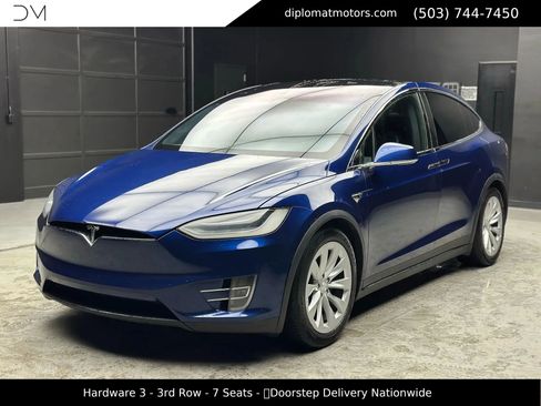Used 2019 Tesla Model X Long Range AWD/4WD image 1