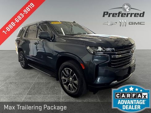 Certified 2021 Chevrolet Tahoe LT w/ LT Signature Package AWD/4WD image 1