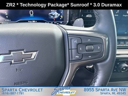 Used 2024 Chevrolet Silverado 1500 ZR2 w/ Technology Package AWD/4WD image 24