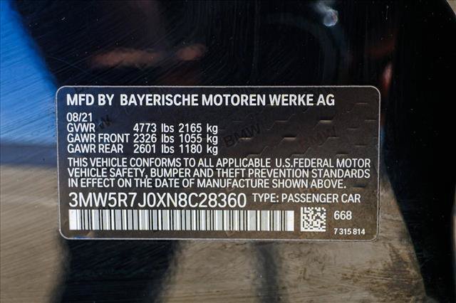 Used 2022 BMW 330i xDrive Sedan w/ Premium Package AWD/4WD image 29