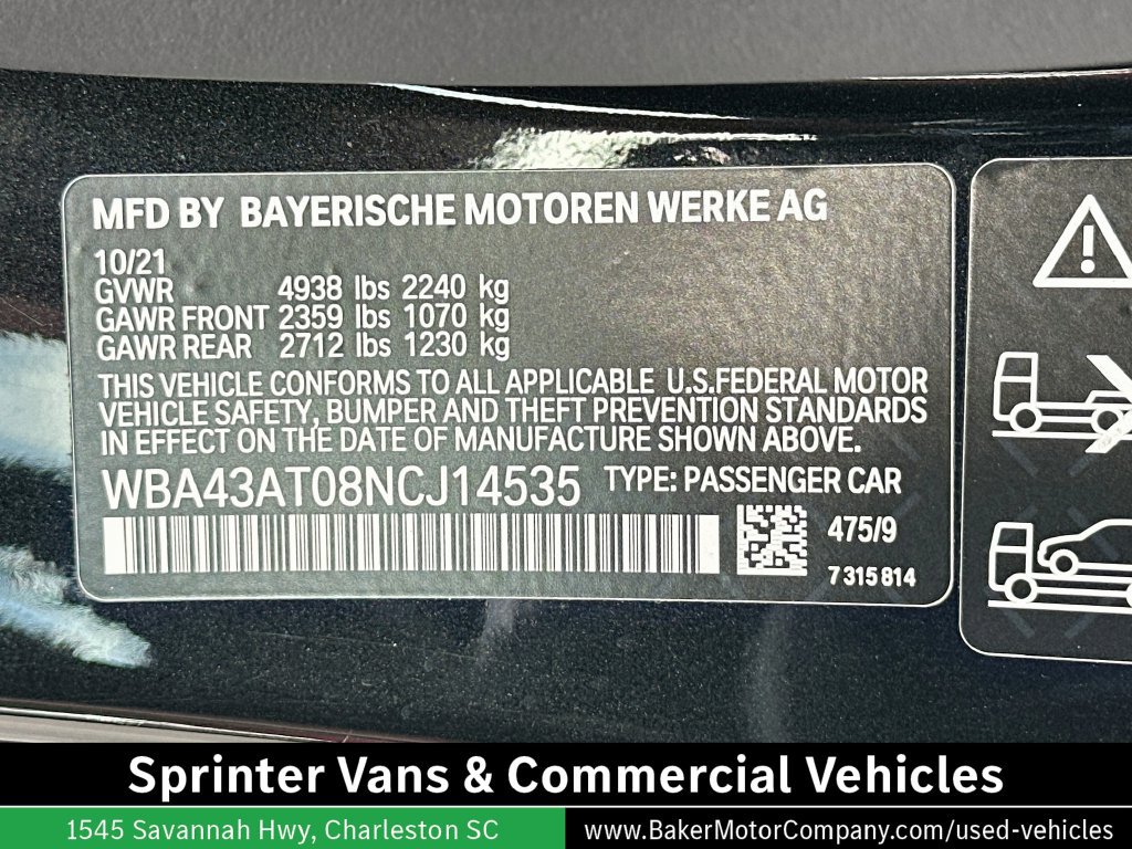 Used 2022 BMW 430i xDrive Convertible w/ Convenience Package AWD/4WD image 33