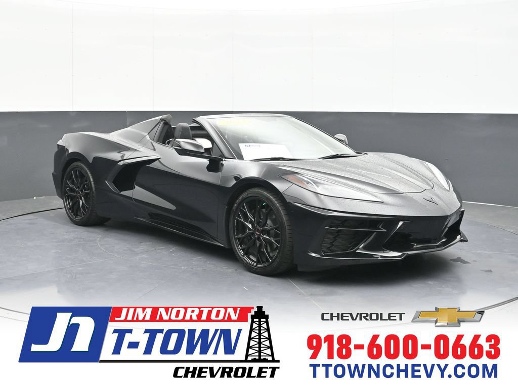 Used 2023 Chevrolet Corvette Stingray Premium Conv w/ Battery Protection Package RWD image 1