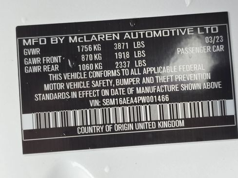 Used 2023 McLaren Artura RWD image 28