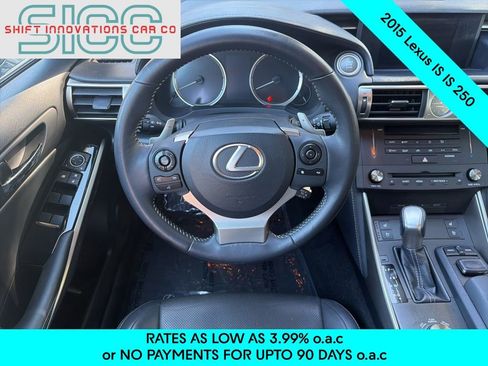 Used 2015 Lexus IS 250 w/ Navigation System Package RWD image 12