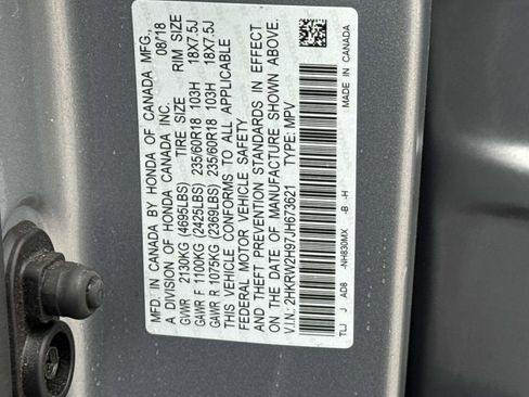 Used 2018 Honda CR-V Touring image 32