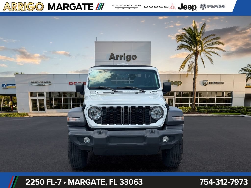 Certified 2024 Jeep Wrangler Sport AWD/4WD image 2