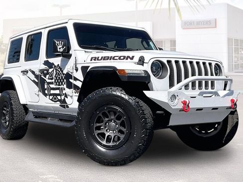 Used 2023 Jeep Wrangler Unlimited Rubicon w/ Xtreme 35 Tire Package AWD/4WD image 1