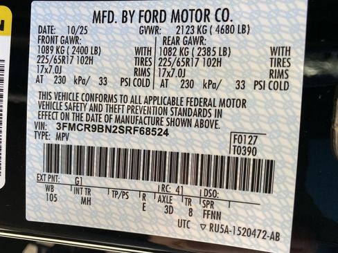 New 2025 Ford Bronco Sport Big Bend w/ Convenience Package image 52