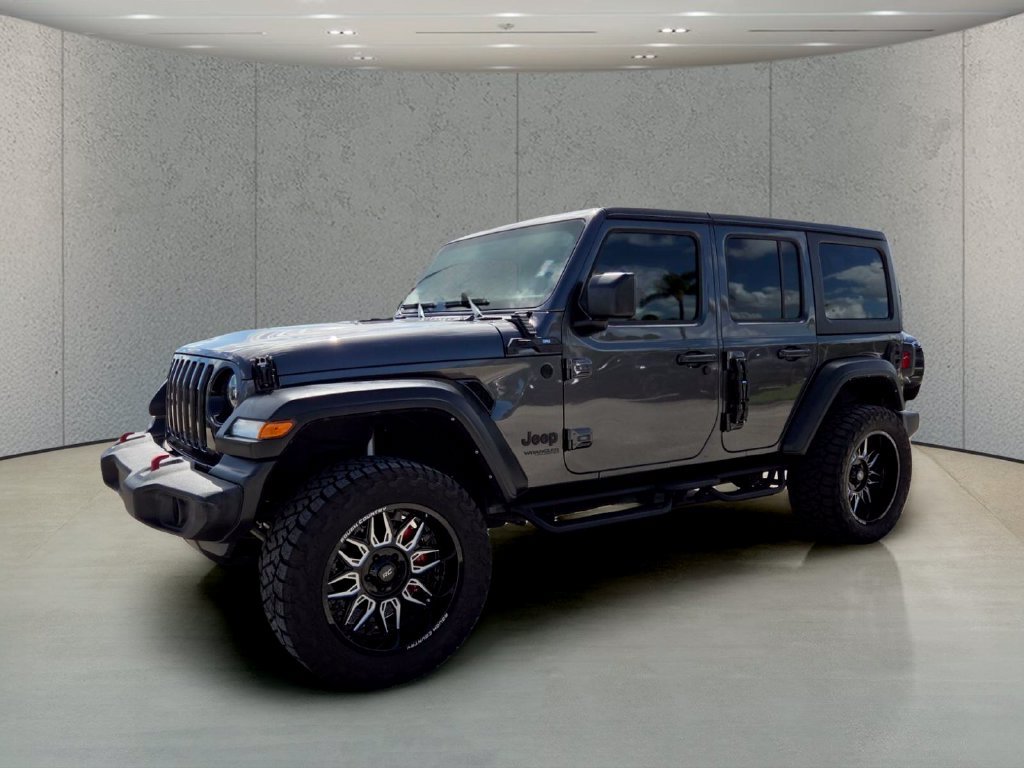 Used 2021 Jeep Wrangler Unlimited Sport AWD/4WD image 11