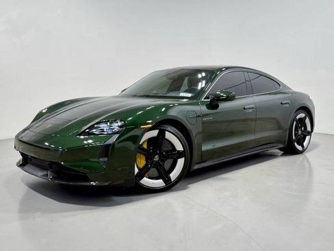 Used 2025 Porsche Taycan Turbo S w/ Premium Package AWD/4WD image 2