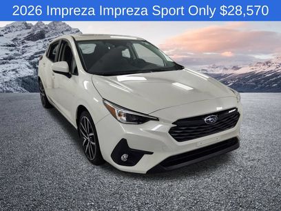 New 2026 Subaru Impreza 2.0i Sport