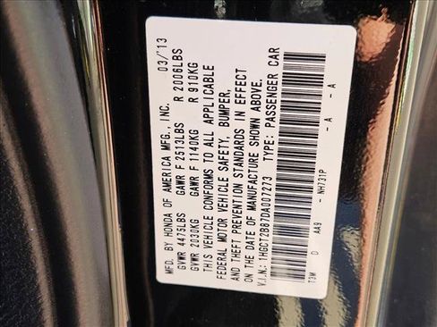 Used 2013 Honda Accord EX-L image 23