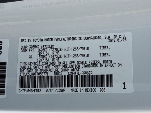 New 2026 Toyota Tacoma TRD Off-Road image 34