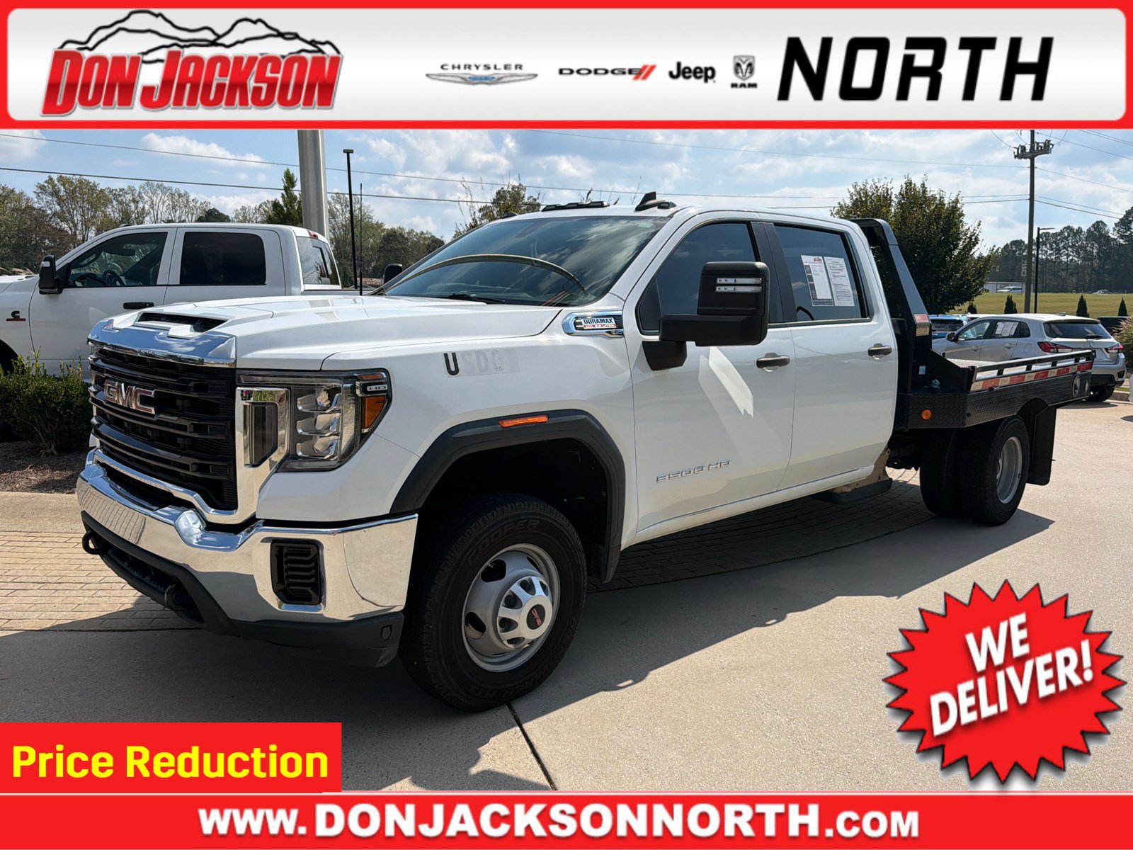 Used 2020 GMC Sierra 3500 4x4 Crew Cab w/ Convenience Package image 1