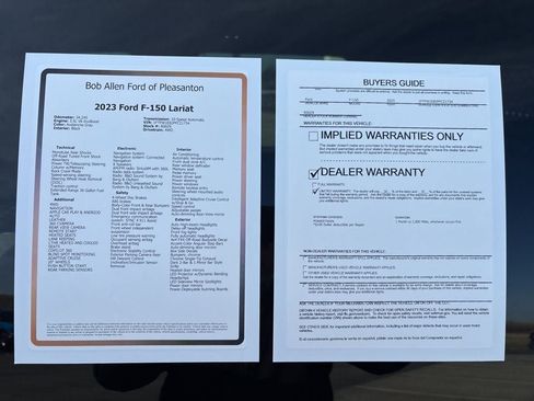 Used 2023 Ford F150 Lariat w/ Equipment Group 502A High image 20