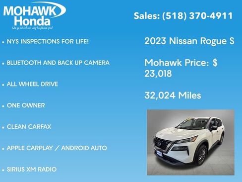 Used 2023 Nissan Rogue S AWD/4WD image 7