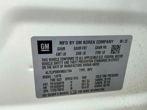 Used 2022 Chevrolet Trax LT w/ Driver Confidence Package image 32