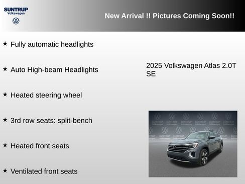 Used 2025 Volkswagen Atlas SE FWD image 11