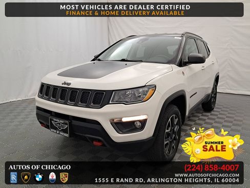 Used 2021 Jeep Compass Trailhawk AWD/4WD image 1