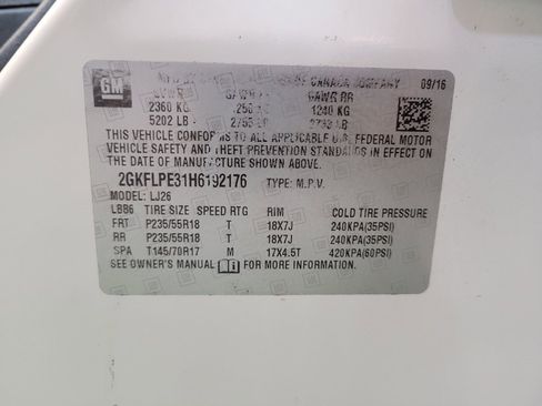 Used 2017 GMC Terrain SLT w/ Open Road Package image 33