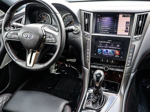 Used 2023 INFINITI Q50 Red Sport 400 w/ Black Opal Edition AWD/4WD image 33