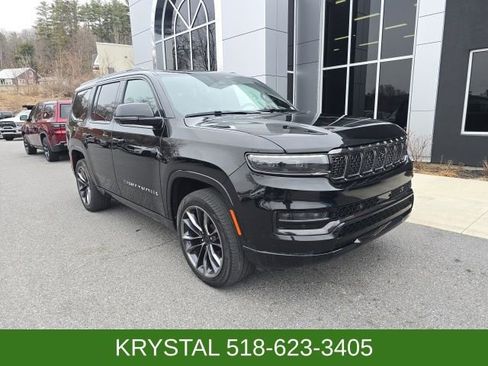 Certified 2025 Jeep Grand Wagoneer Series II Obsidian w/ Quick Order Packagew 28T image 1