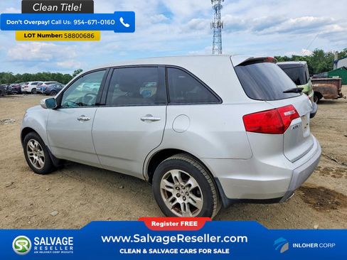 Used 2009 Acura MDX w/ Technology Package AWD/4WD image 3