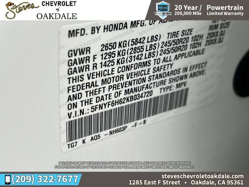 Used 2019 Honda Pilot Touring image 38