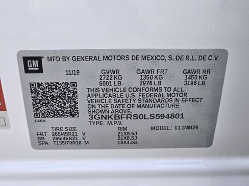 Used 2020 Chevrolet Blazer Premier w/ Driver Confidence II Package FWD image 33