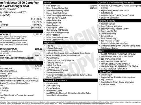 New 2026 RAM ProMaster 3500 w/ Safety Group image 4