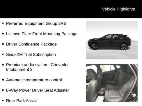 Certified 2025 Chevrolet Trax RS w/ Driver Confidence Package image 27