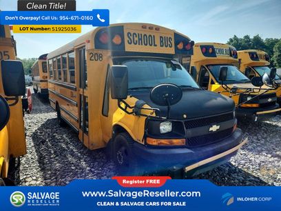 Used 2010 Chevrolet Express 3500 Extended w/ School Bus Package